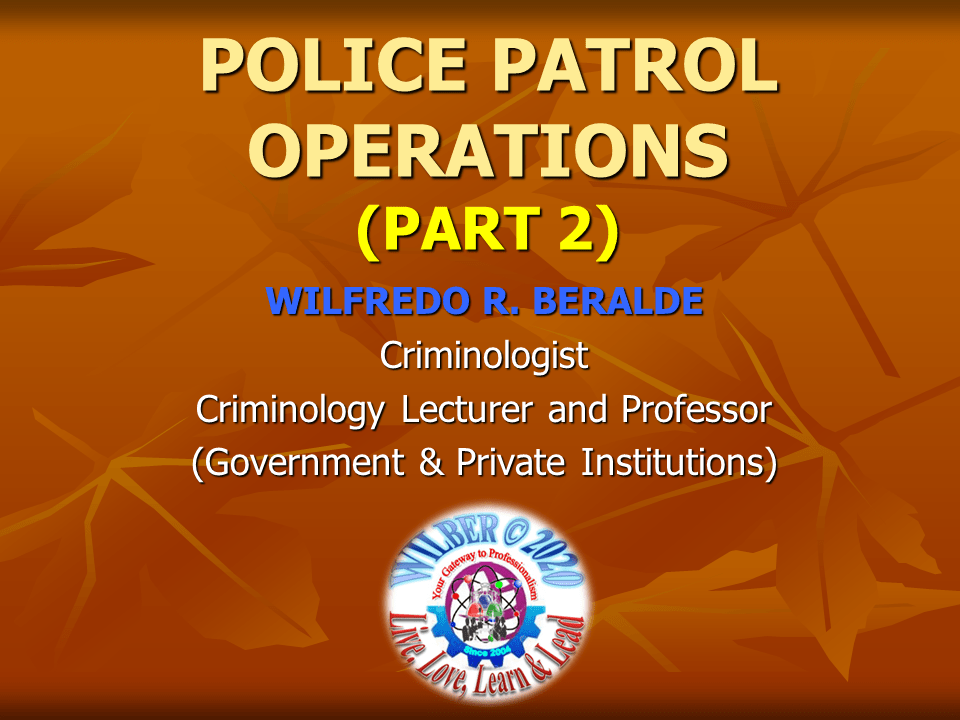 Police Patrol 2 WILBER