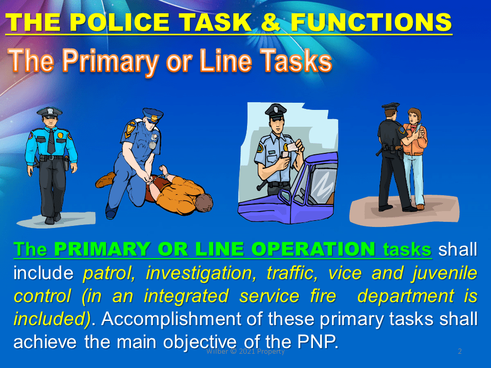 Police Plans and Operations Part 2 WILBER