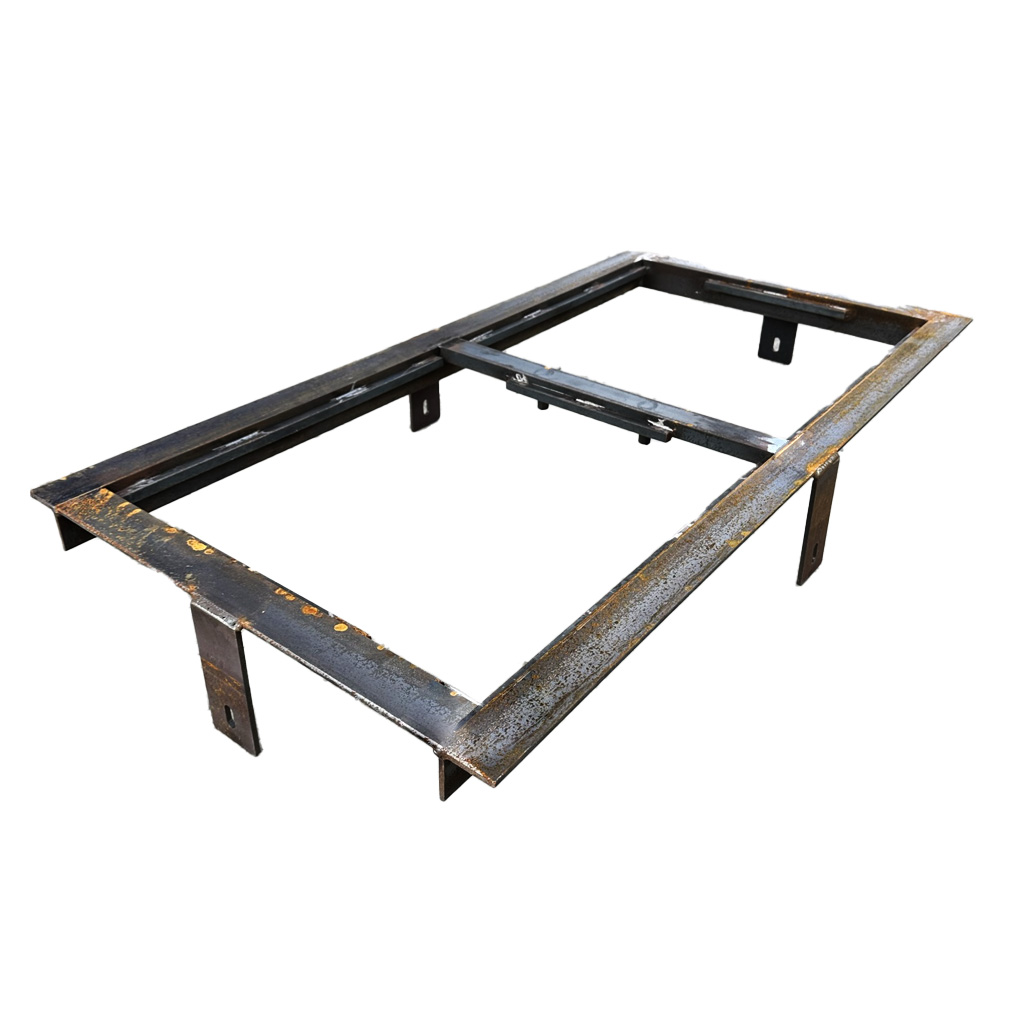 Angle Iron Frame for Double Compartment Garage Sump (Cover Plates Sold