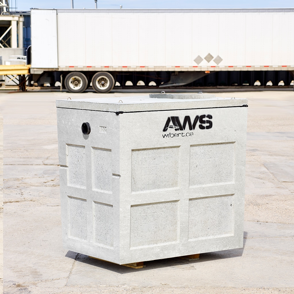 700 Gal Cistern / Holding Tank Alberta Wilbert Sales