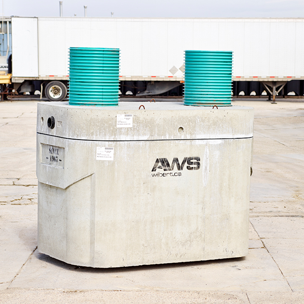 1200 GMH Rinktop Septic Tank Alberta Wilbert Sales