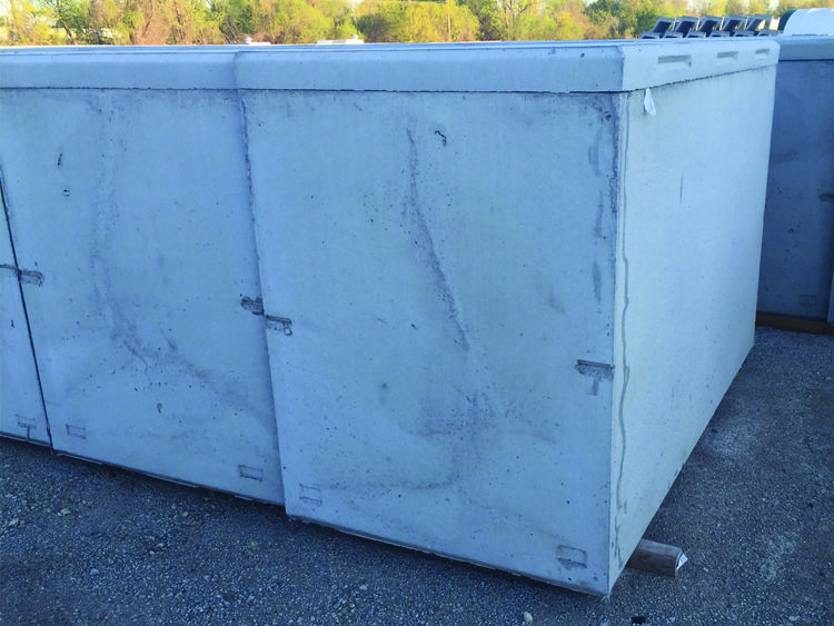 Oversize Lawn Crypt Wilbert Cemetery Construction