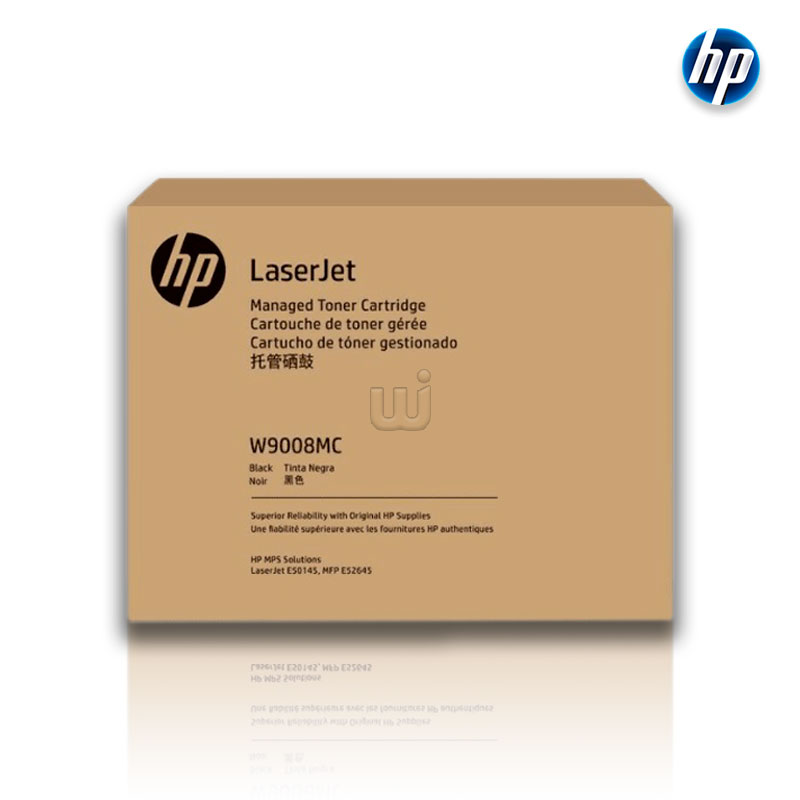 Tóner HP W9008MC Laserjet Managed E50145DN, E52645 Black (23.000 Pag