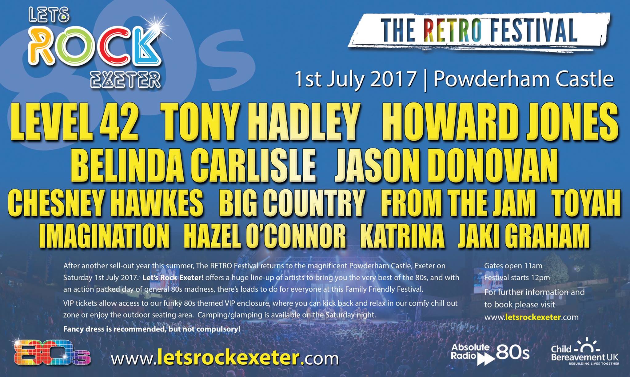 Let's Rock in Exeter, Southampton and London Wildaboutit