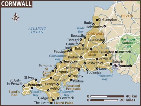Cornwall Tourist Attractions Map Cornwall Captivates Me - Wild About Travel