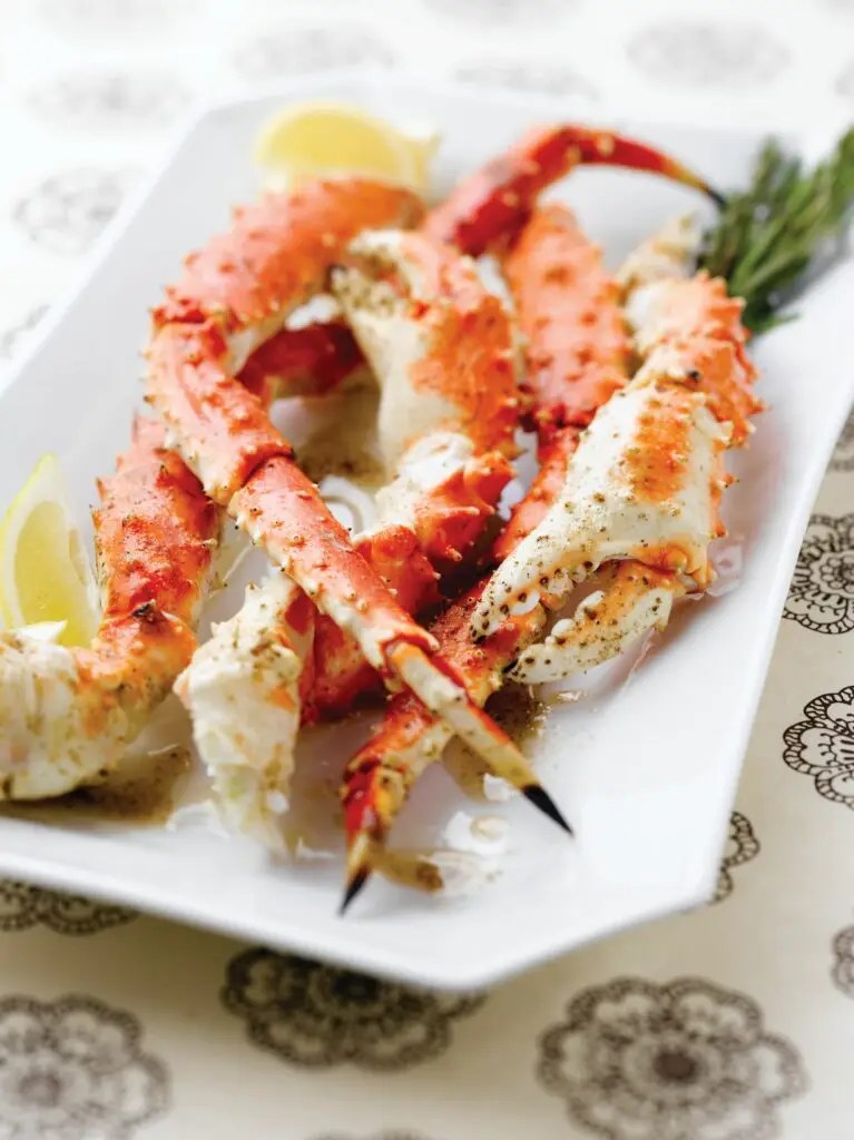 Grilled Alaska King Crab Wild Alaska Salmon & Seafood