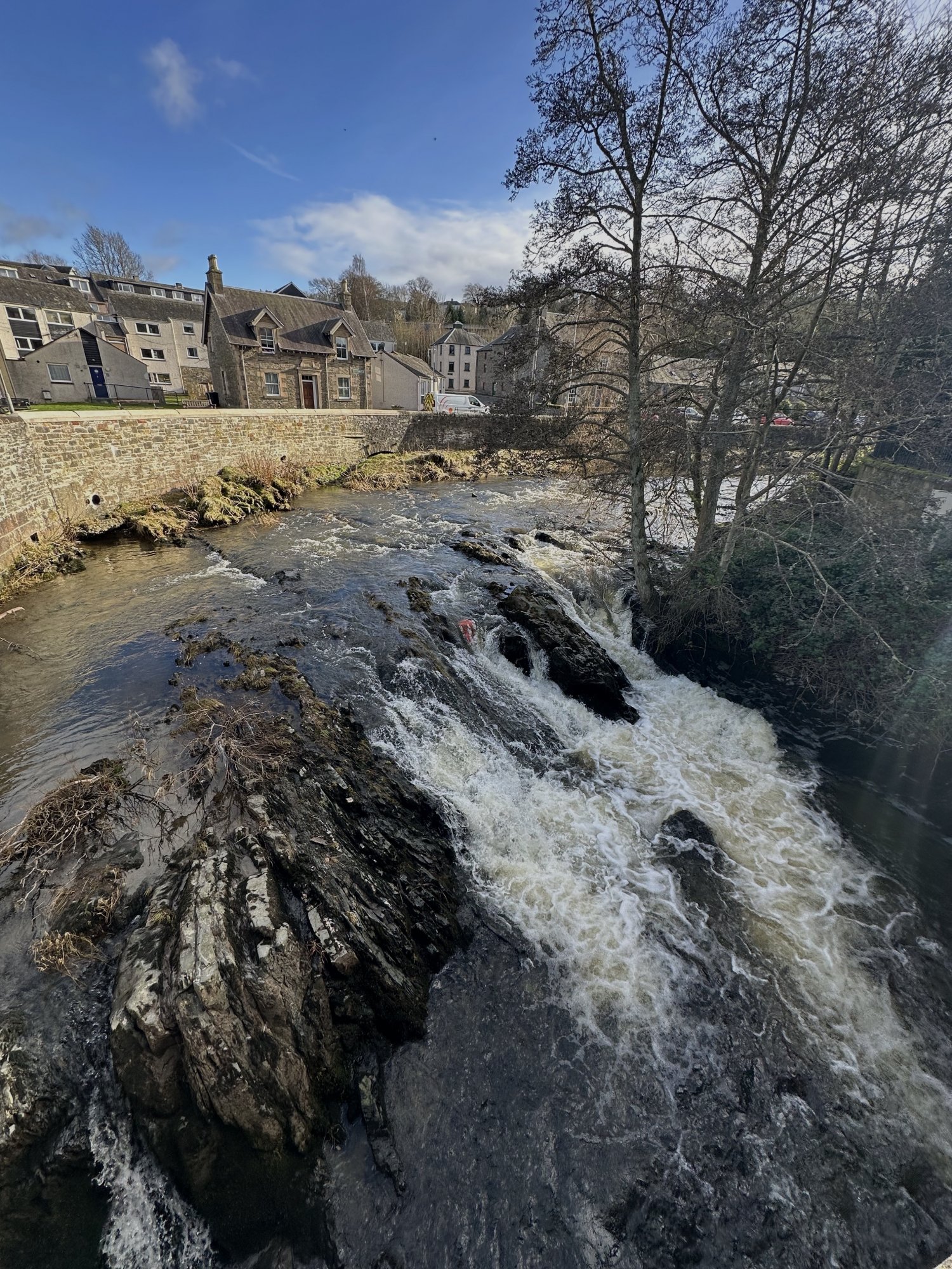 Hawick Common Haugh Car Park. Wild Camping for Motorhomes