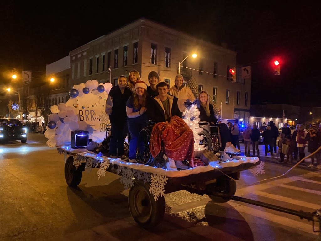 Wildcats represented in Chirstmas parade Kenton City Schools