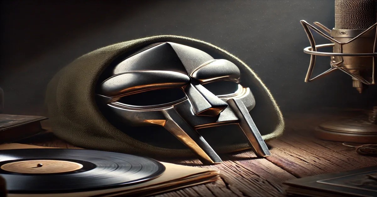 Iconic MF DOOM Mask Symbol of Mystery and HipHop Legacy