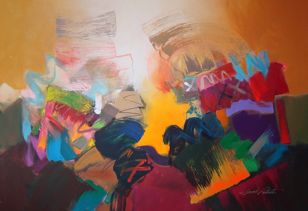 Jack Roberts, current abstract paintings art Wilde Meyer Gallery