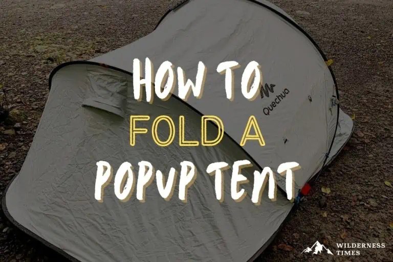 How to Fold a Pop Up Tent (In 5 Easy Steps)