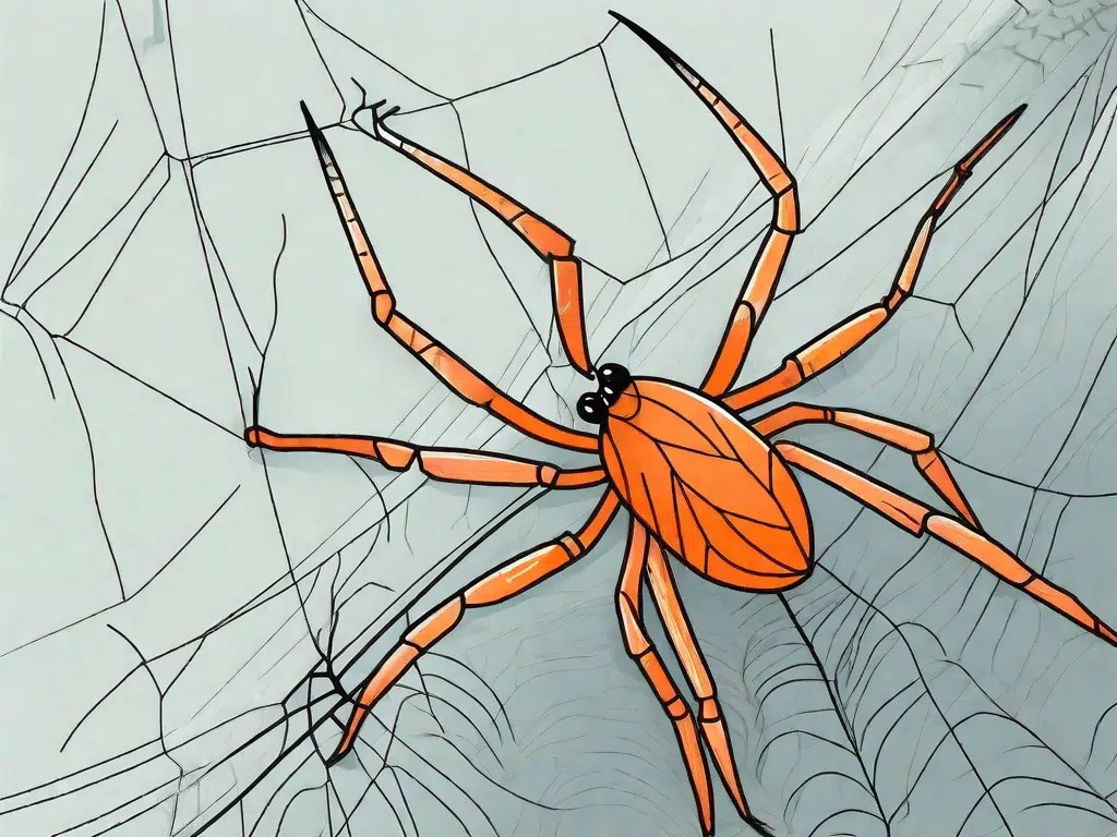 The Orange Spider An Unusual Arachnid Species Wild Explained