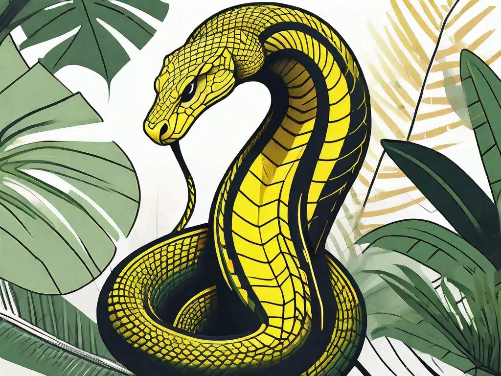 The Rare and Beautiful Yellow Cobra Wild Explained