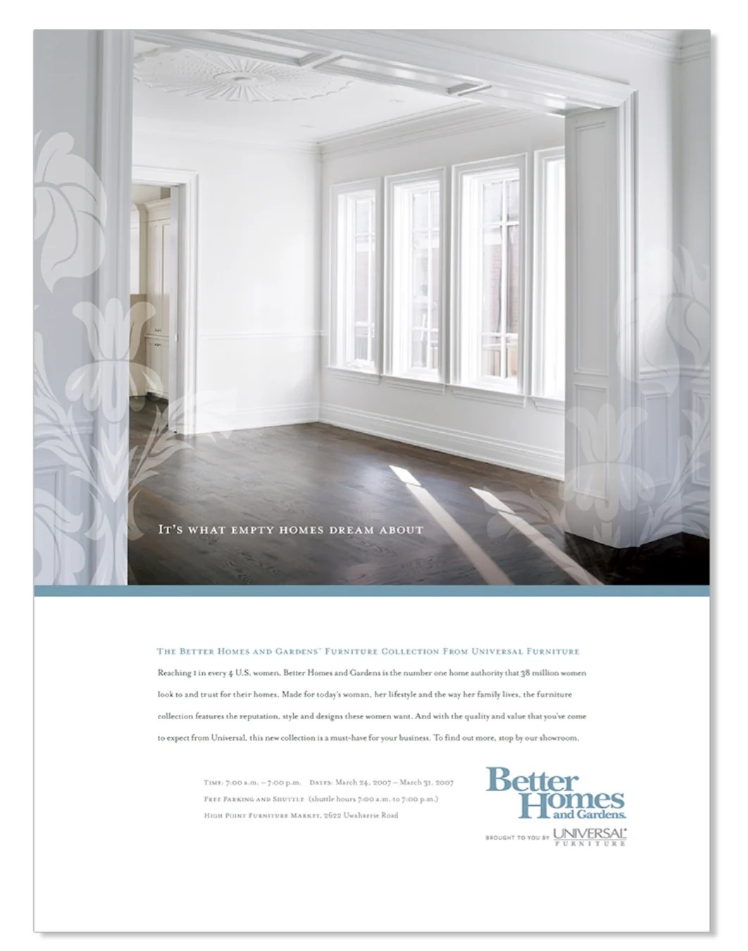 Universal Furniture Better Homes & Gardens Brand Launch Wildfire