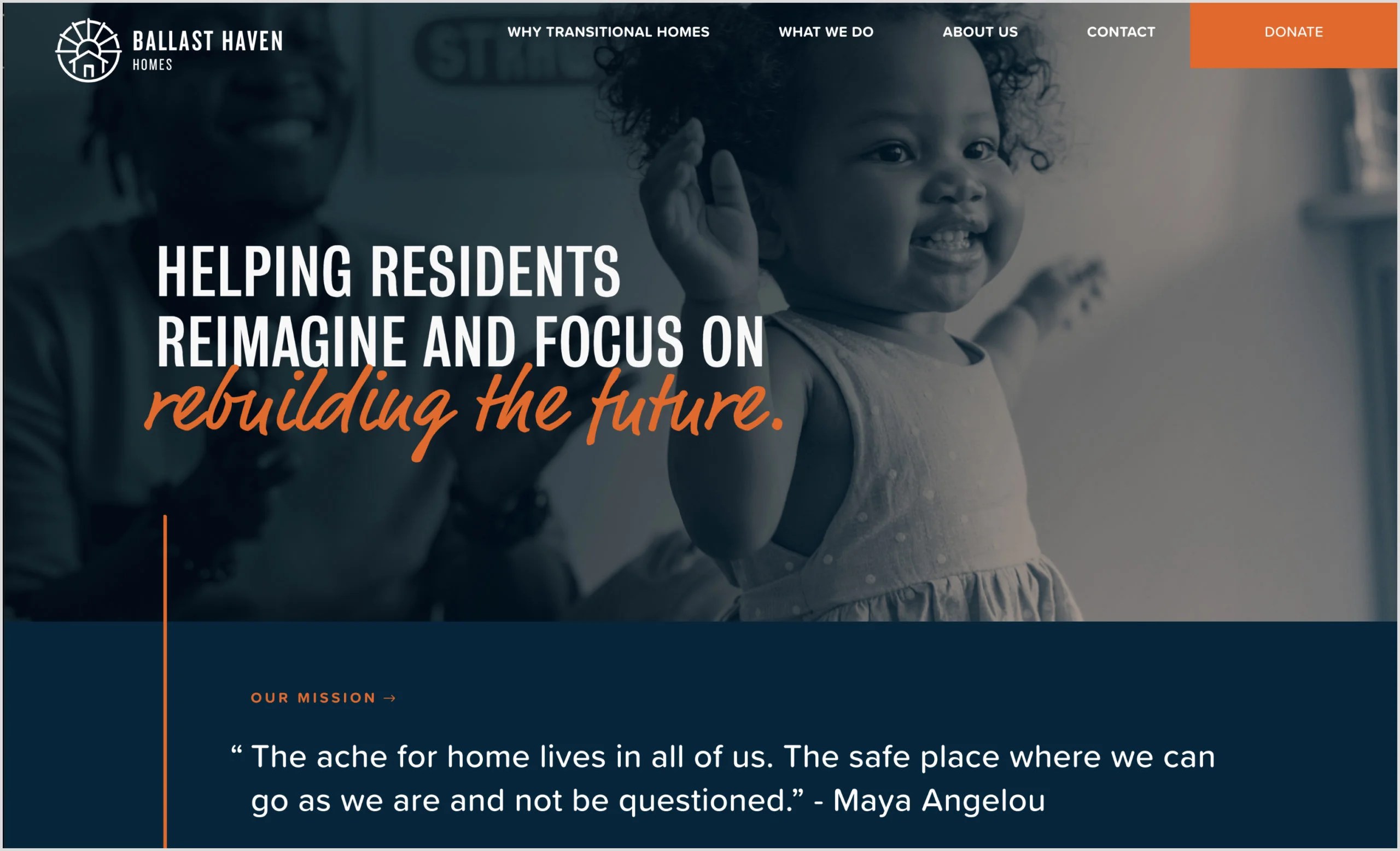 Ballast Haven Homes Responsive  Redesign Wildfire