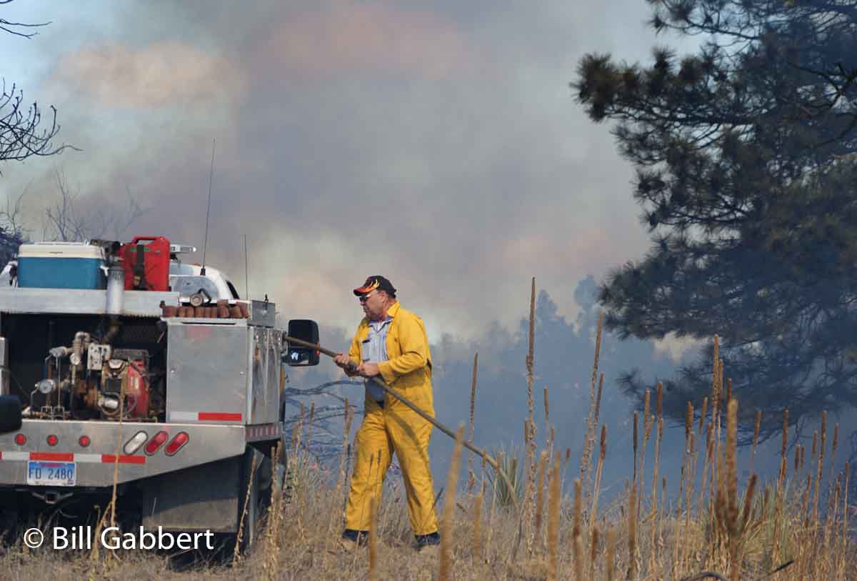 Water Tower Fire burns several acres in Hot Springs, SD Wildfire Today