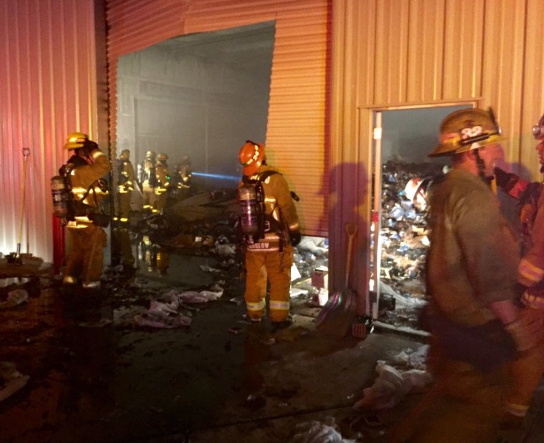 Lancaster structure fire Wildfire Today