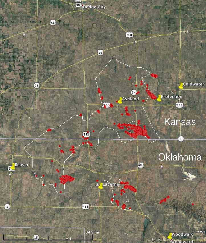 Wildfires continue to spread in Kansas, Oklahoma, and Texas Wildfire