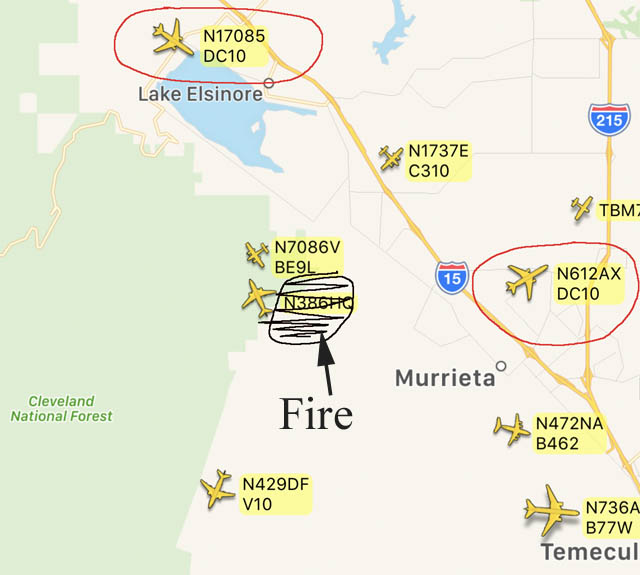 Wildomar Fire in Southern California grows to 700 acres Wildfire Today