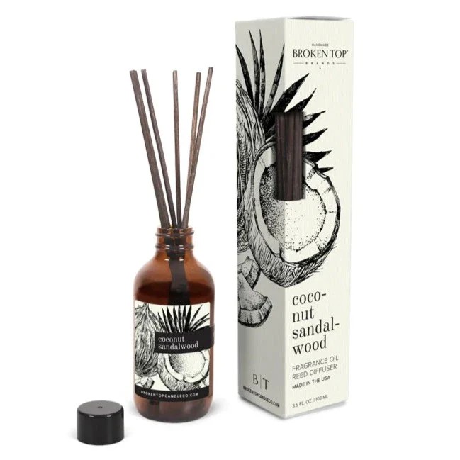 Fragrance Oil Reed Diffuser by Broken Top Candle Co. WildFlora