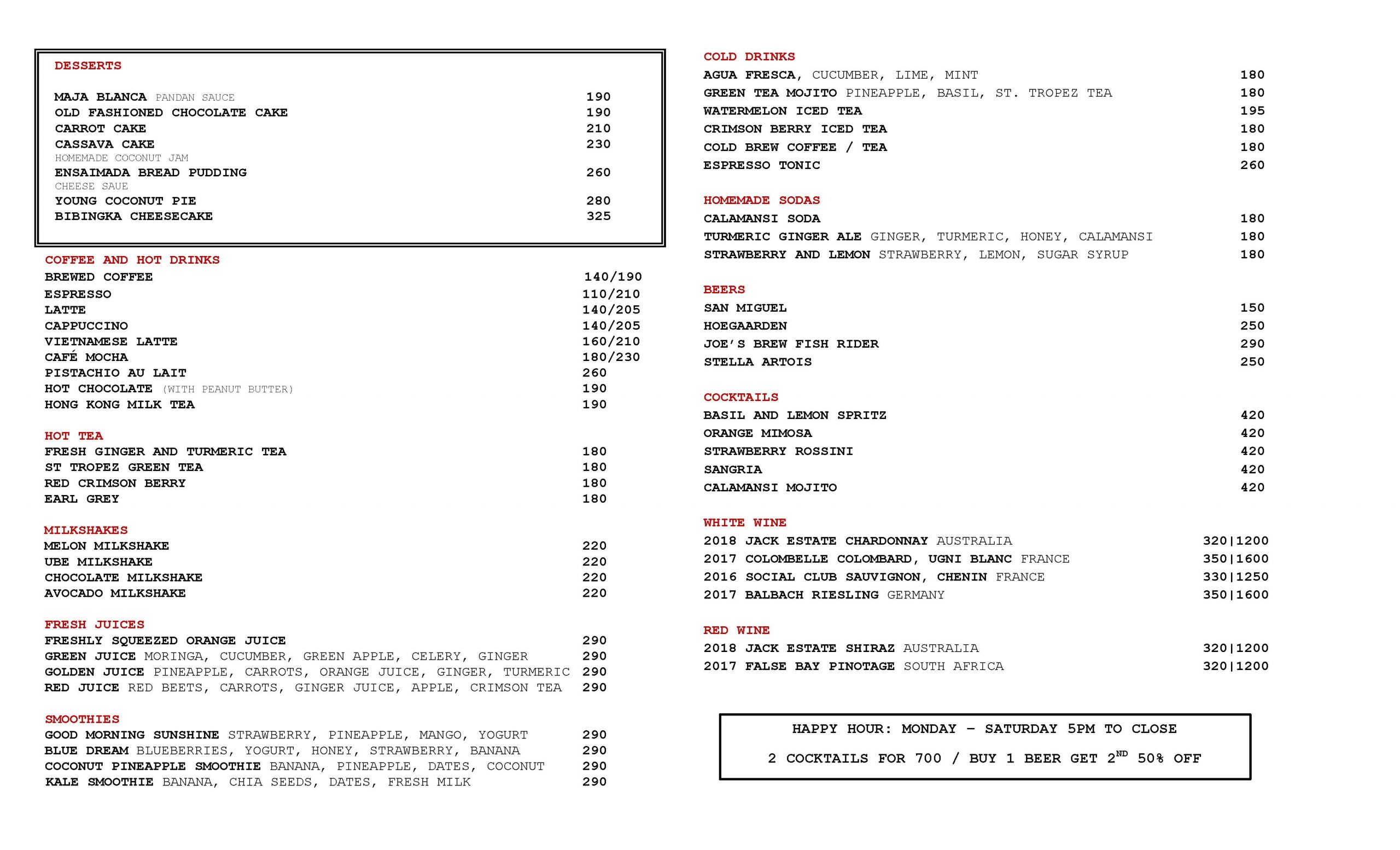 Little Flour Café Allday brunch café