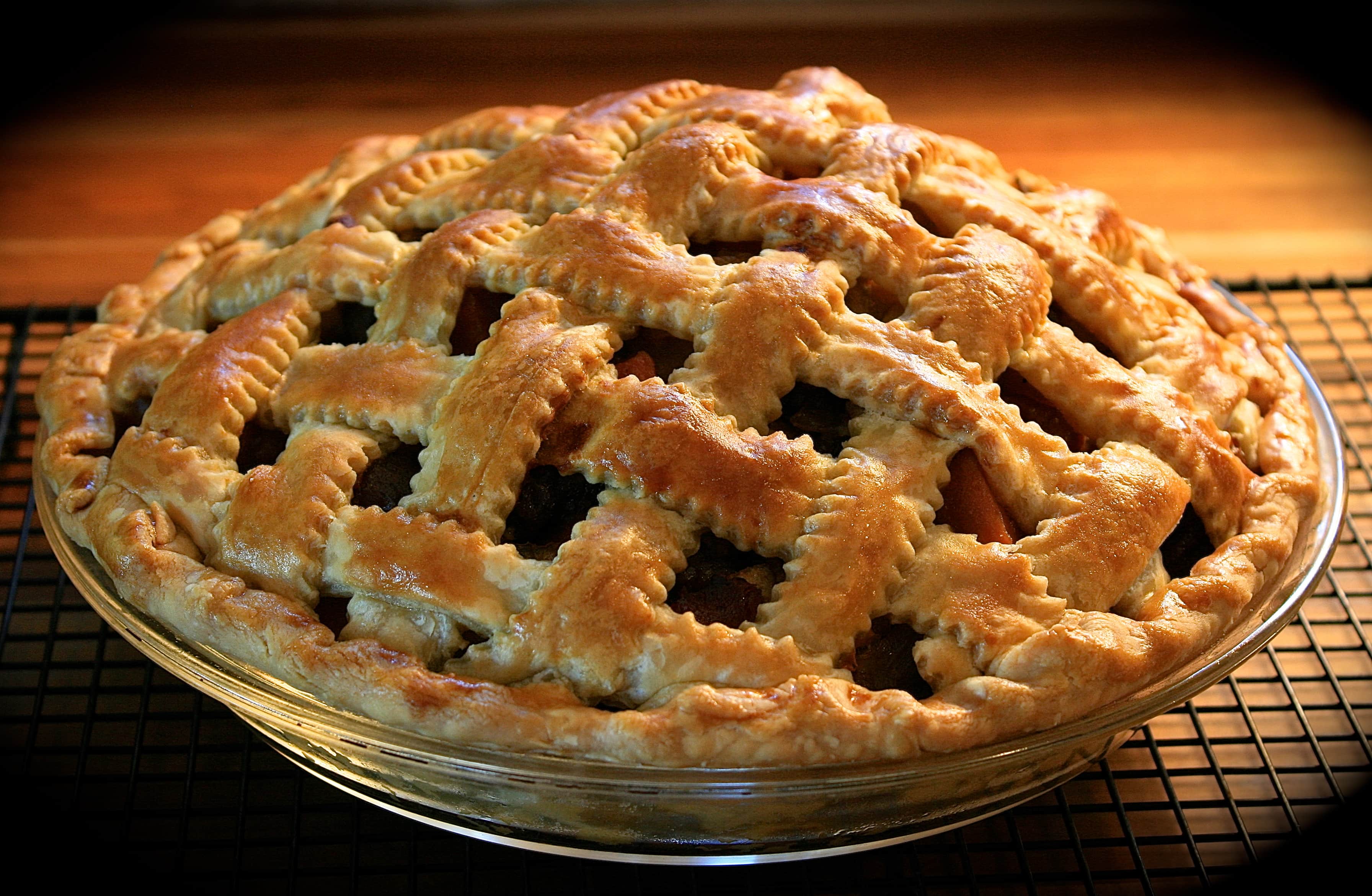 Apple, Sausage & Sweet Potato Pie with Bacon & Provolone Wildflour's