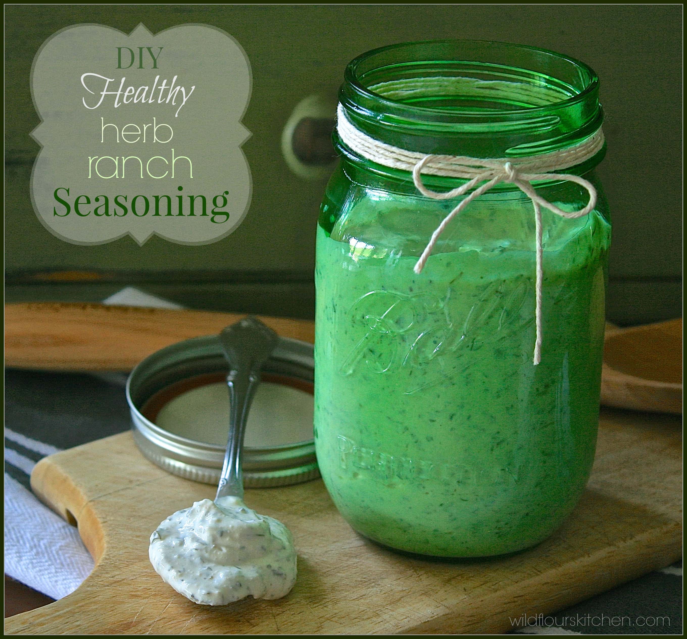 DIY Healthy Herb Ranch Seasoning The Secret Recipe Club Wildflour's