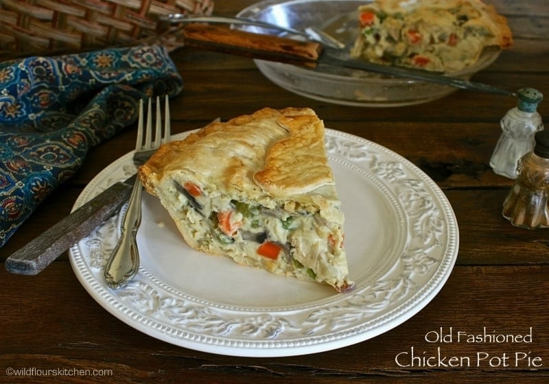 Old Fashioned Chicken Pot Pie (Makes 2 Pies) Wildflour's Cottage Kitchen