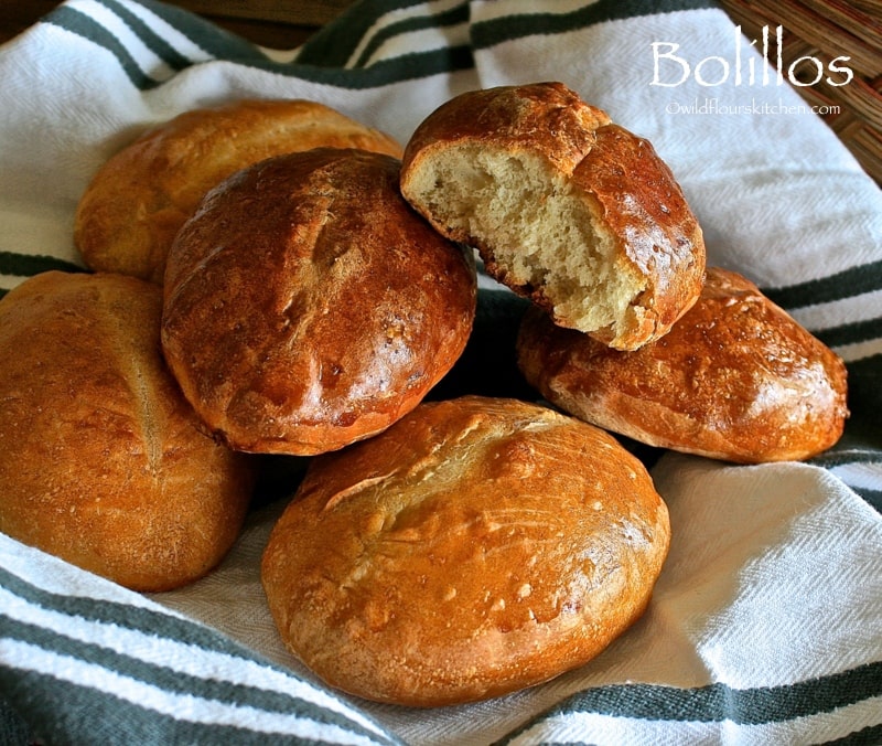 Bolillos (Crusty Mexican Bread Rolls) Wildflour's Cottage Kitchen