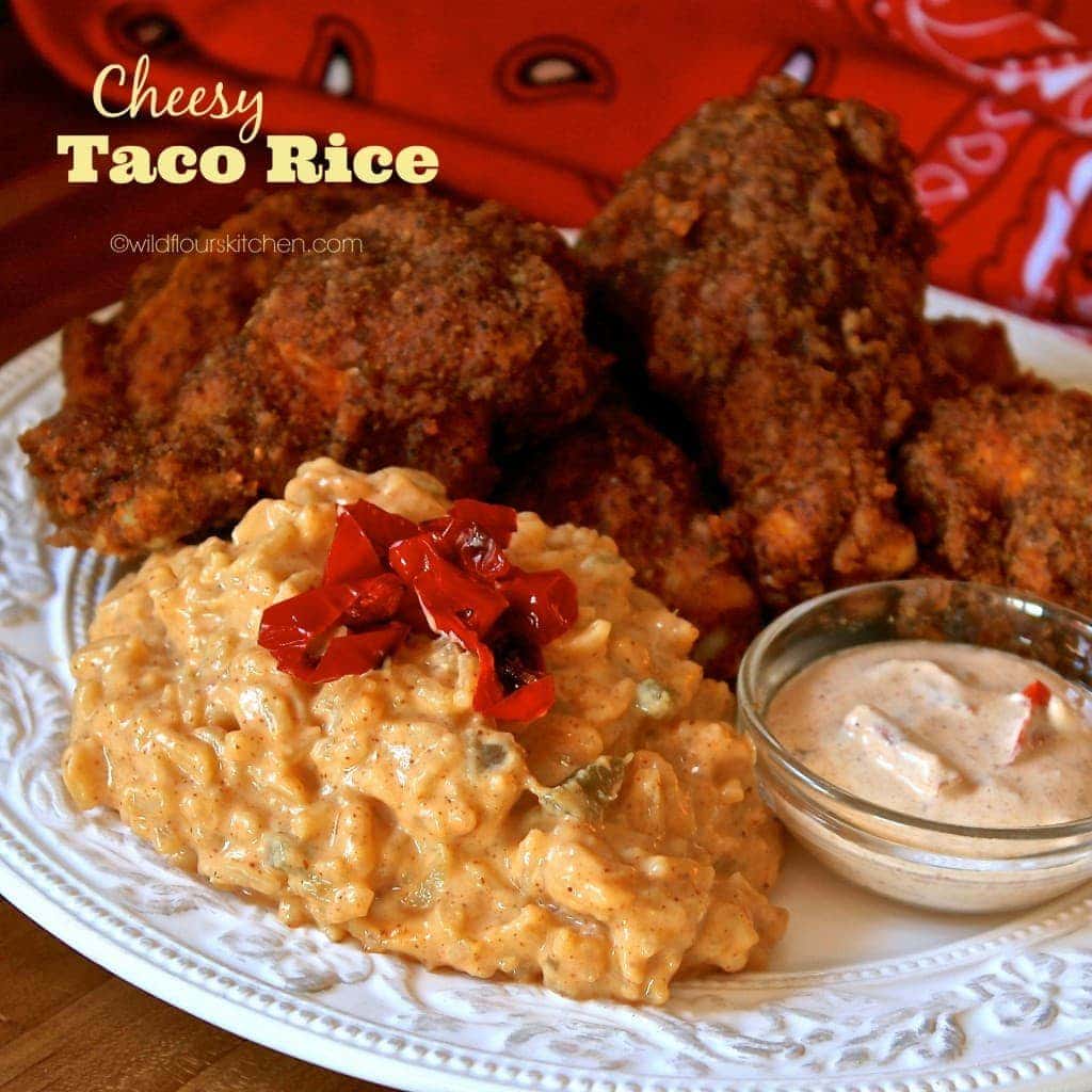 Creamy Cheesy Taco Rice Wildflour's Cottage Kitchen