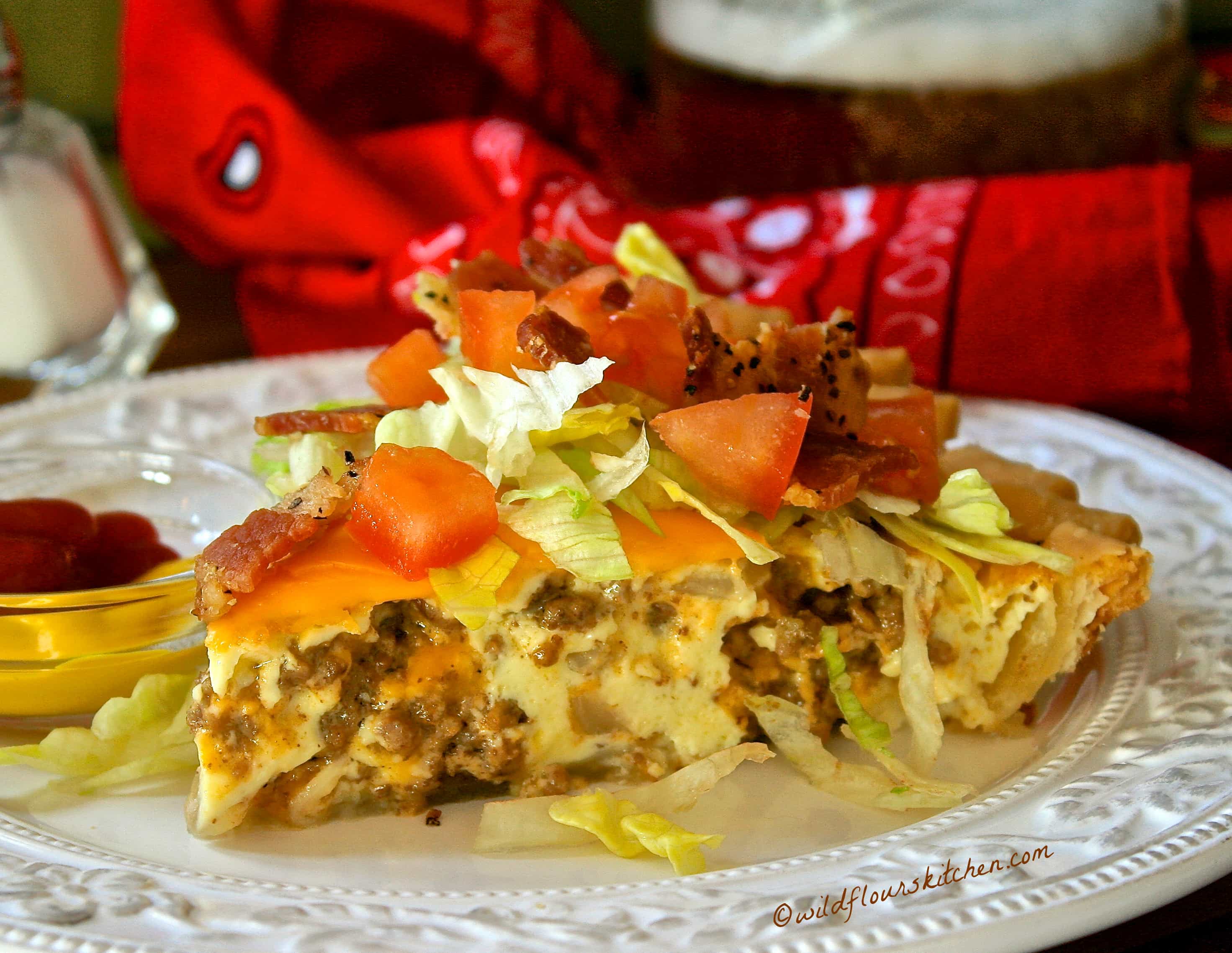 Bacon Double Cheeseburger Pie! Wildflour's Cottage Kitchen