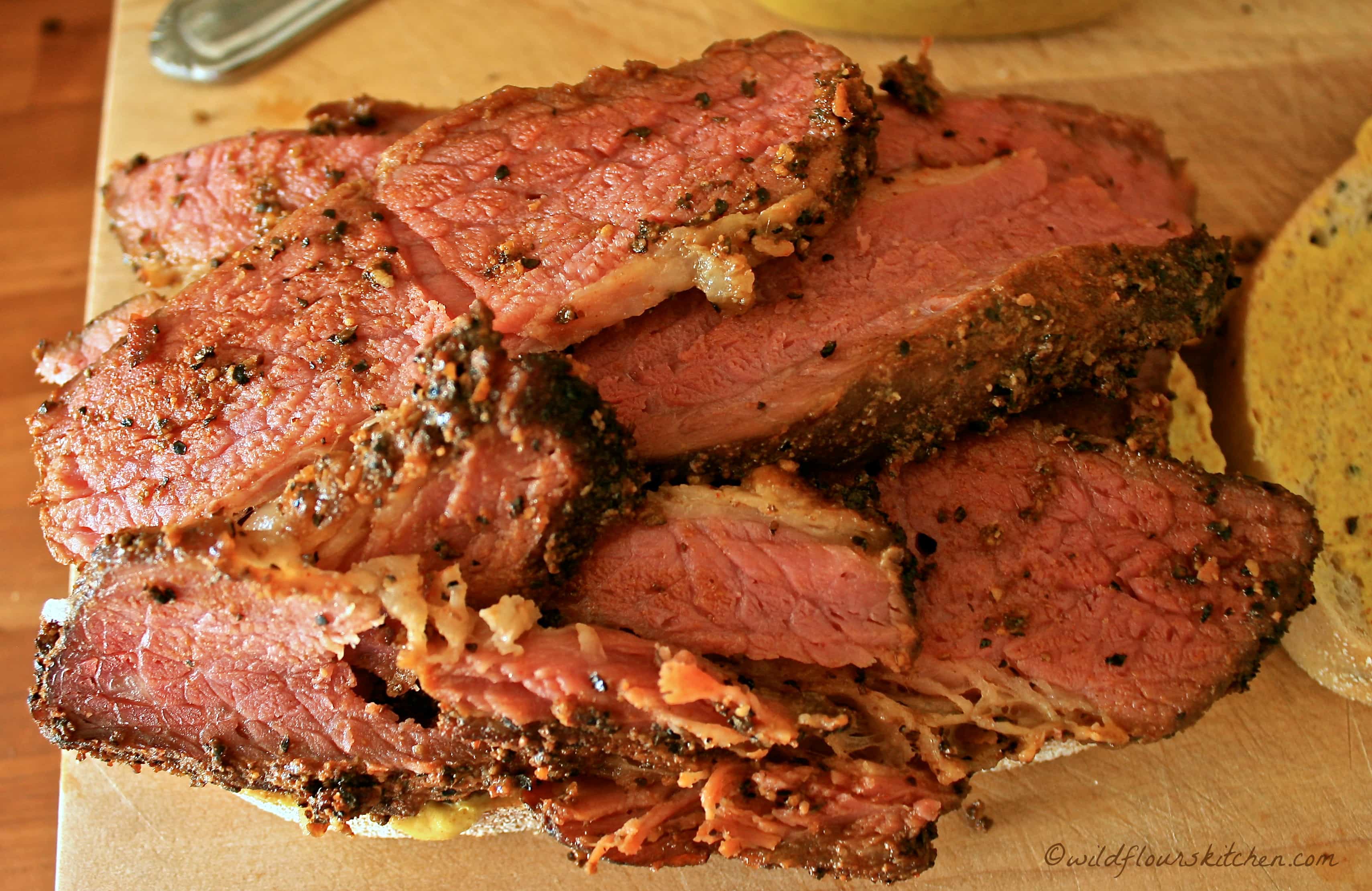 Homemade Pastrami Just Like Katz's New York Deli Wildflour's Cottage