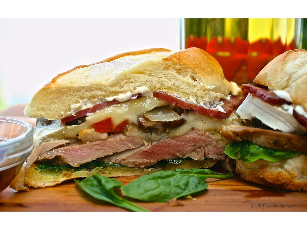 Smoked Steakhouse Duck Breast Sandwich CookoutWeek Wildflour's