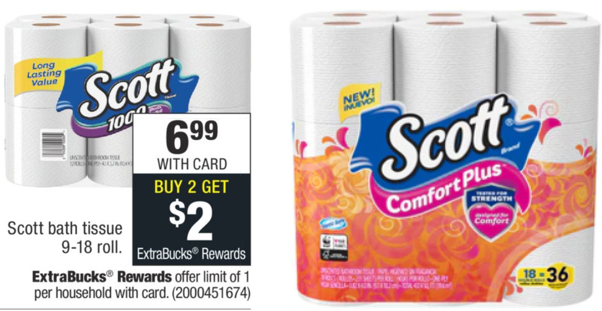 Scott Bath Tissue 1218 Rolls As Low As 4.74!