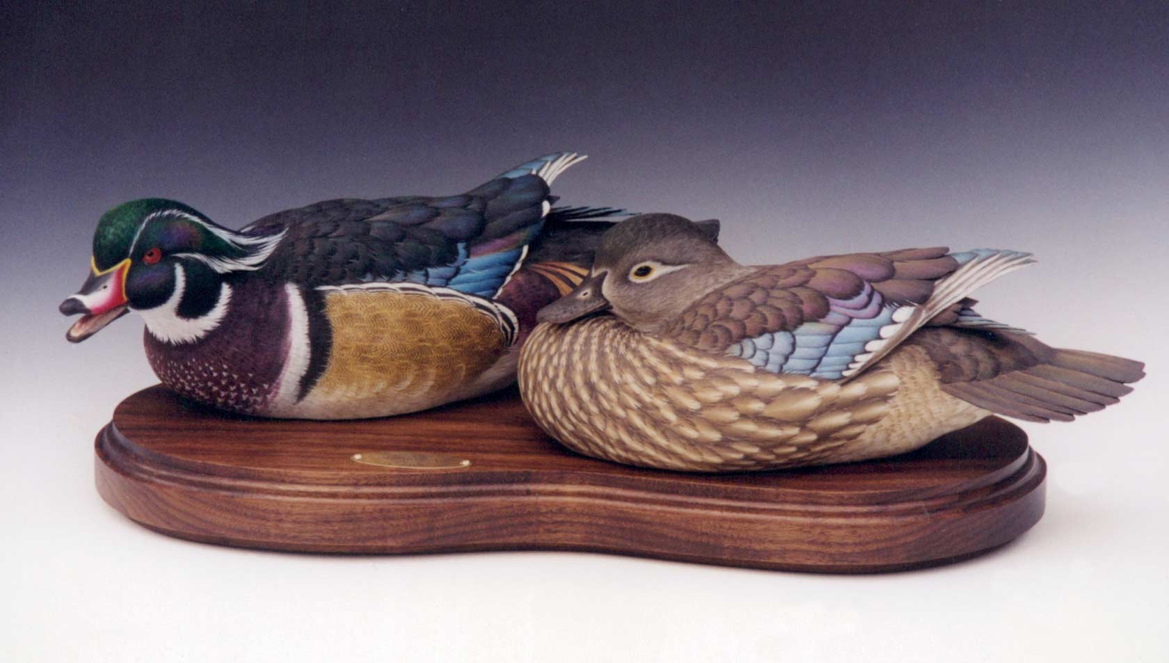 Wildfowl Design The Carvings of Dennis Schroeder Decorative Wood Duck