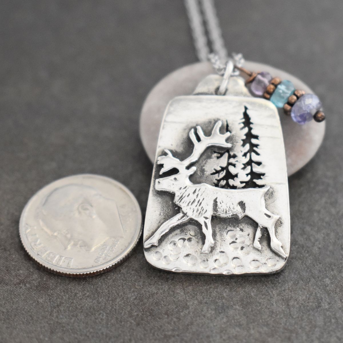 Caribou Necklace Wild Hare Gems