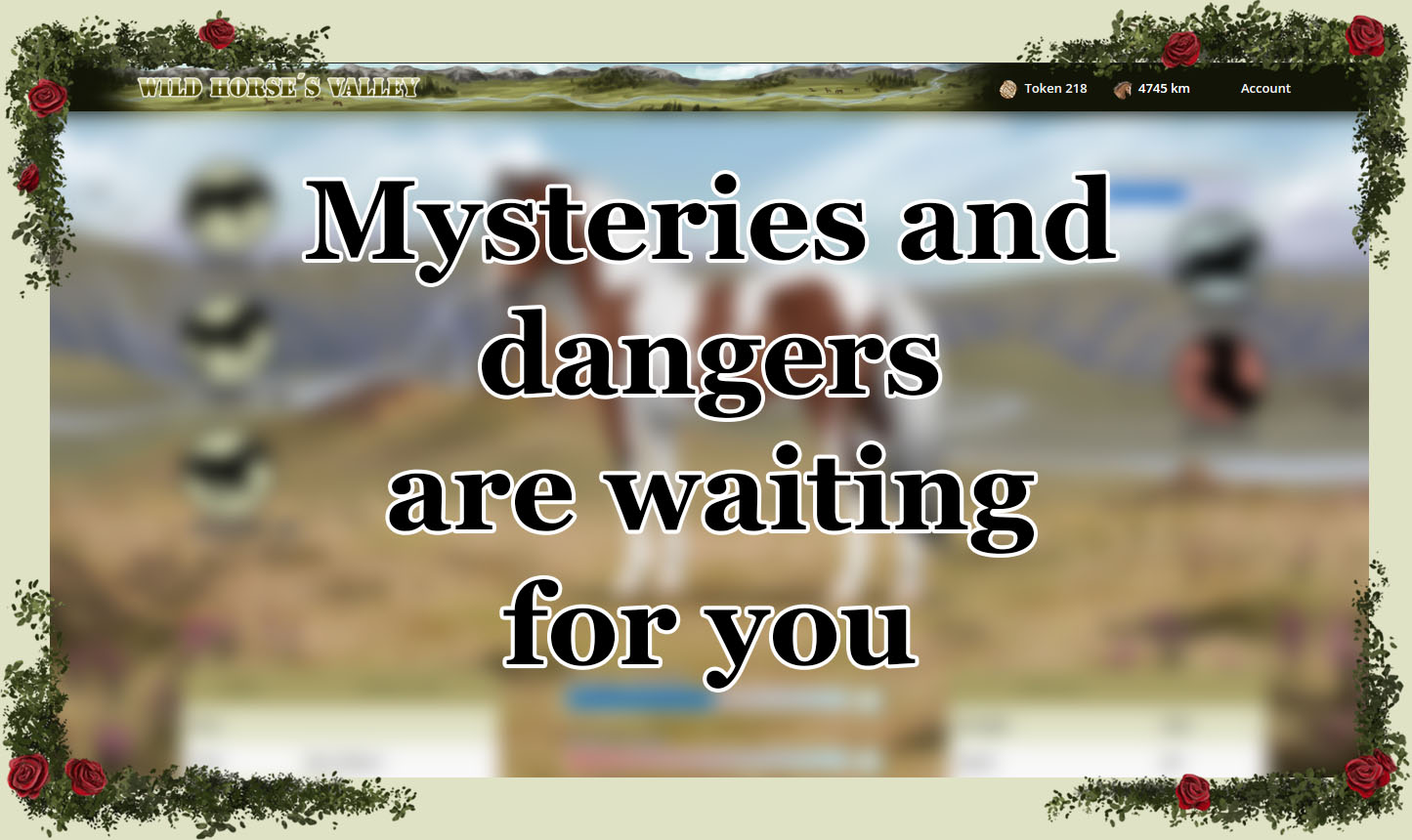 Wild Horse`s Valley © Freedom for horses