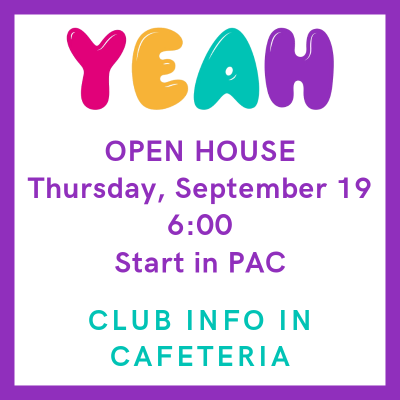 Open House set for Thursday The Voice of the Wildkats