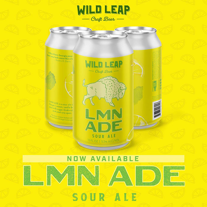 Wild Leap Introduces LMN ADE Sour Ale To Lineup Wild Leap Brew Co.