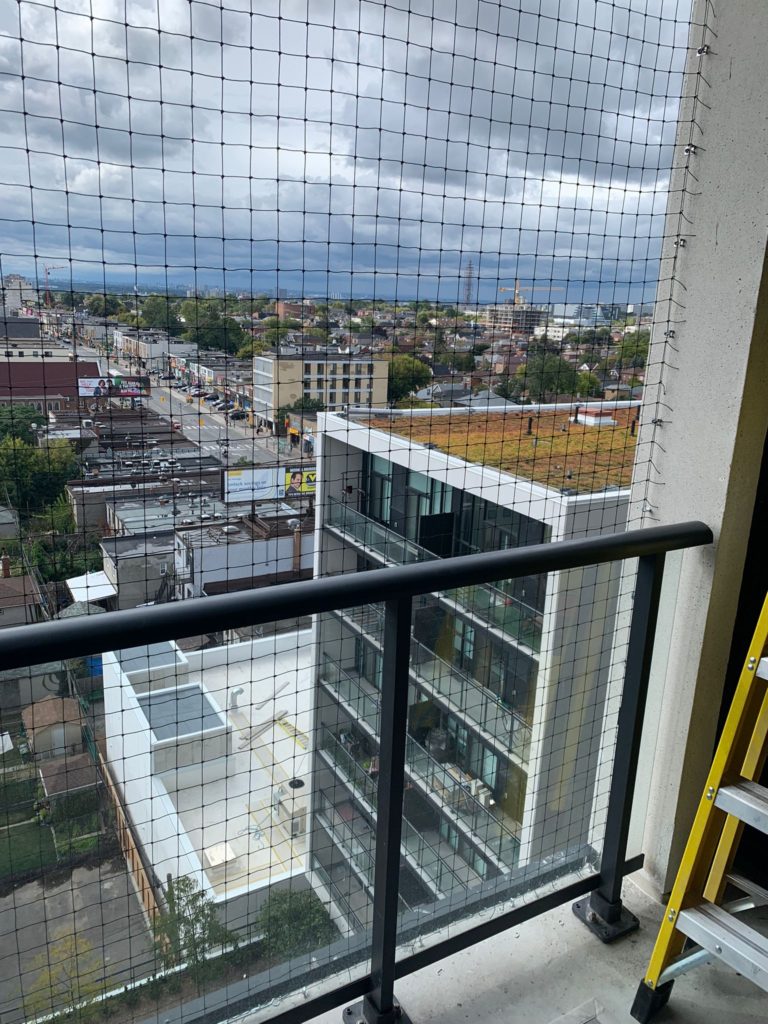 Balcony Bird Netting Pigeon & Bird Netting Installation for