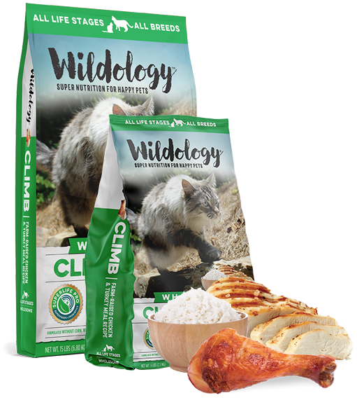 CLIMB Super Premium Cat Food with Chicken Wildology