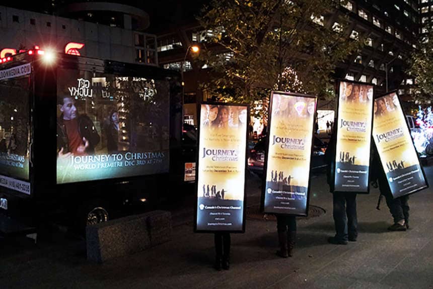 Street Team Promotion & Walking Billboards Toronto Wild On Media