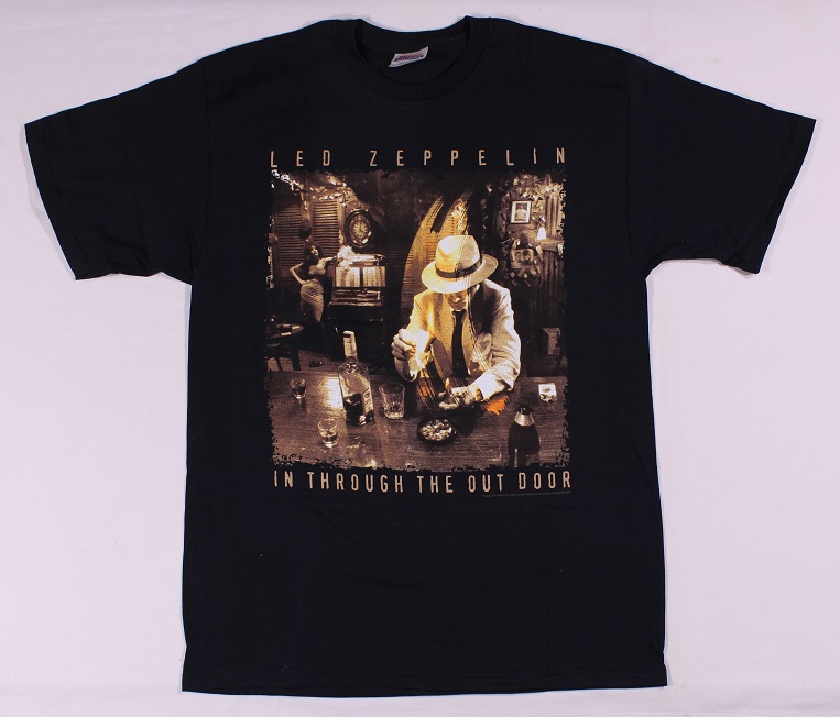 Led ZeppelinIn Through The Out DoorTShirt BlackTSLEDZEP030 Wild