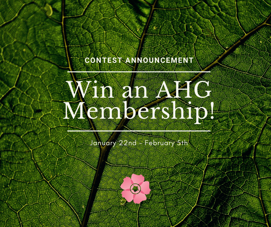 AHG CONTEST! (1) Wild Rose College of Natural Healing