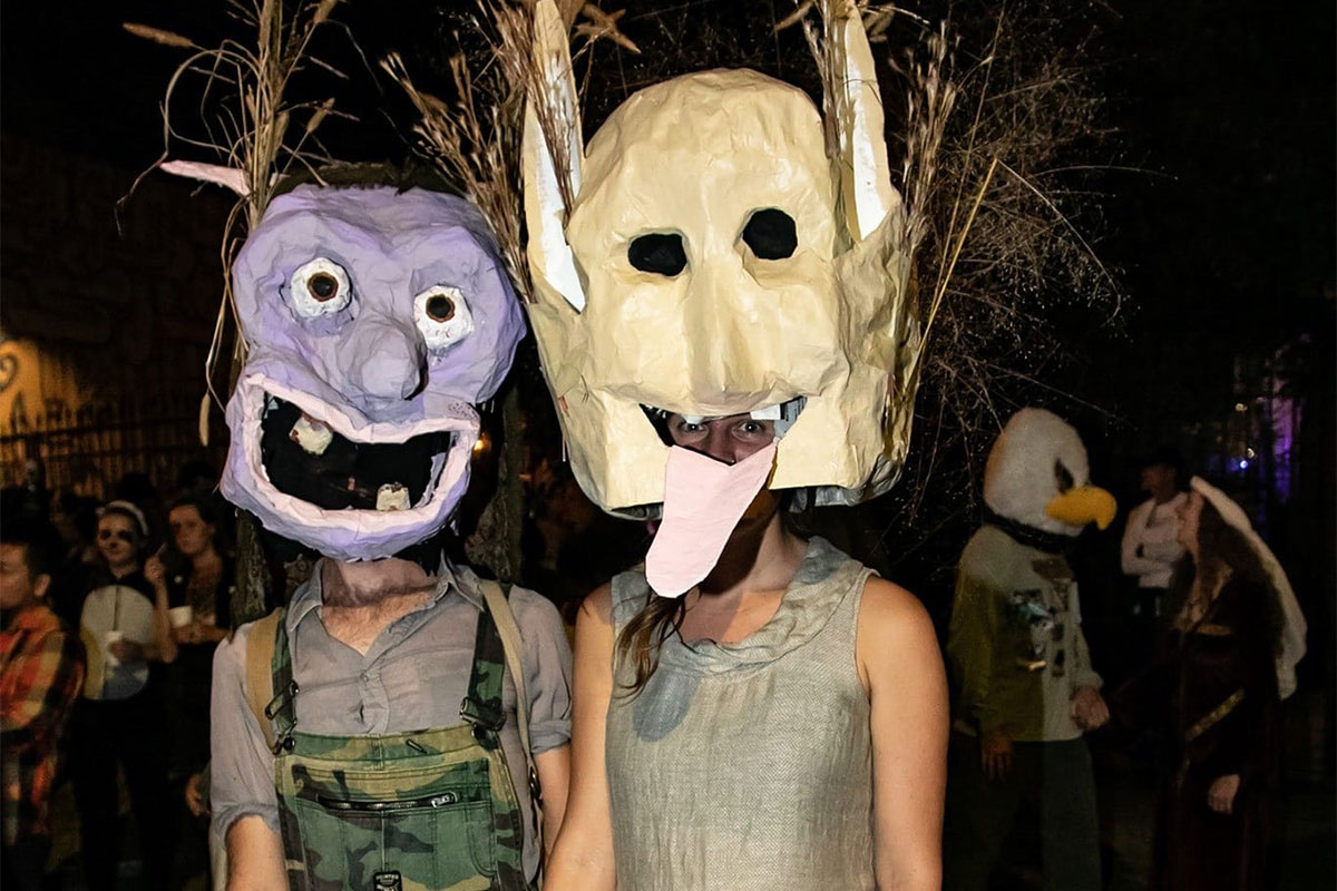 Parade in Downtown Athens Wild Rumpus