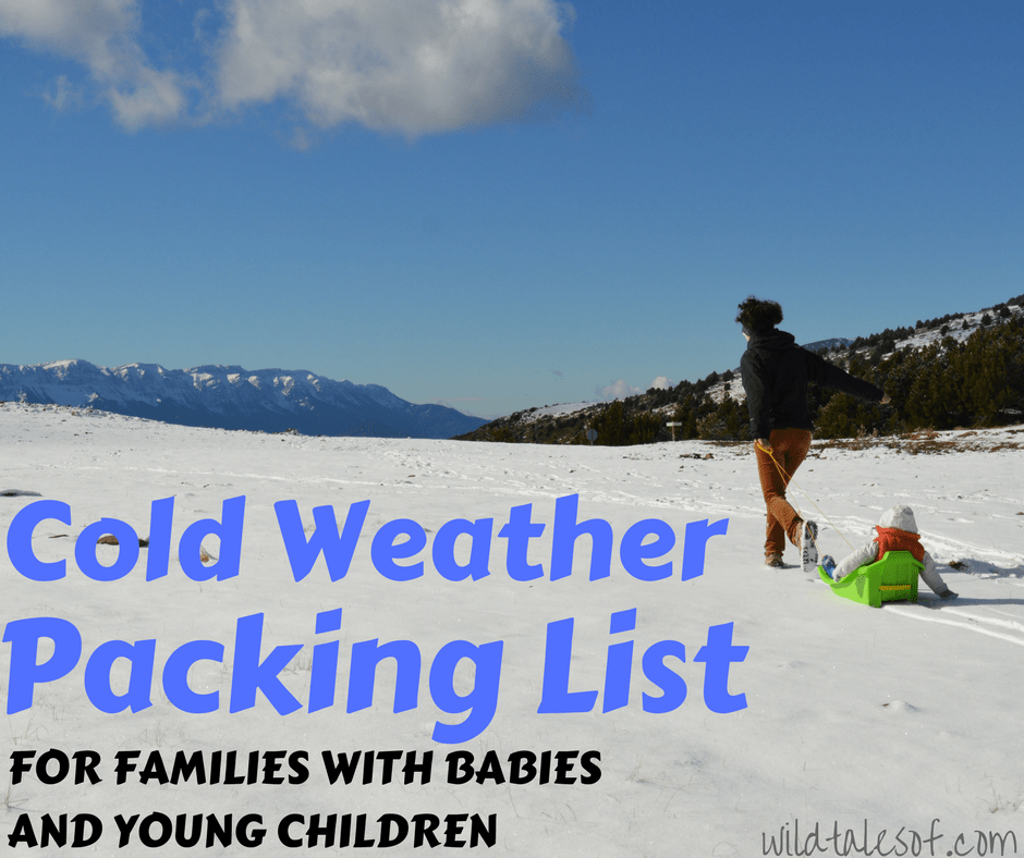 Cold Weather Packing List for Families with Babies and Young Children