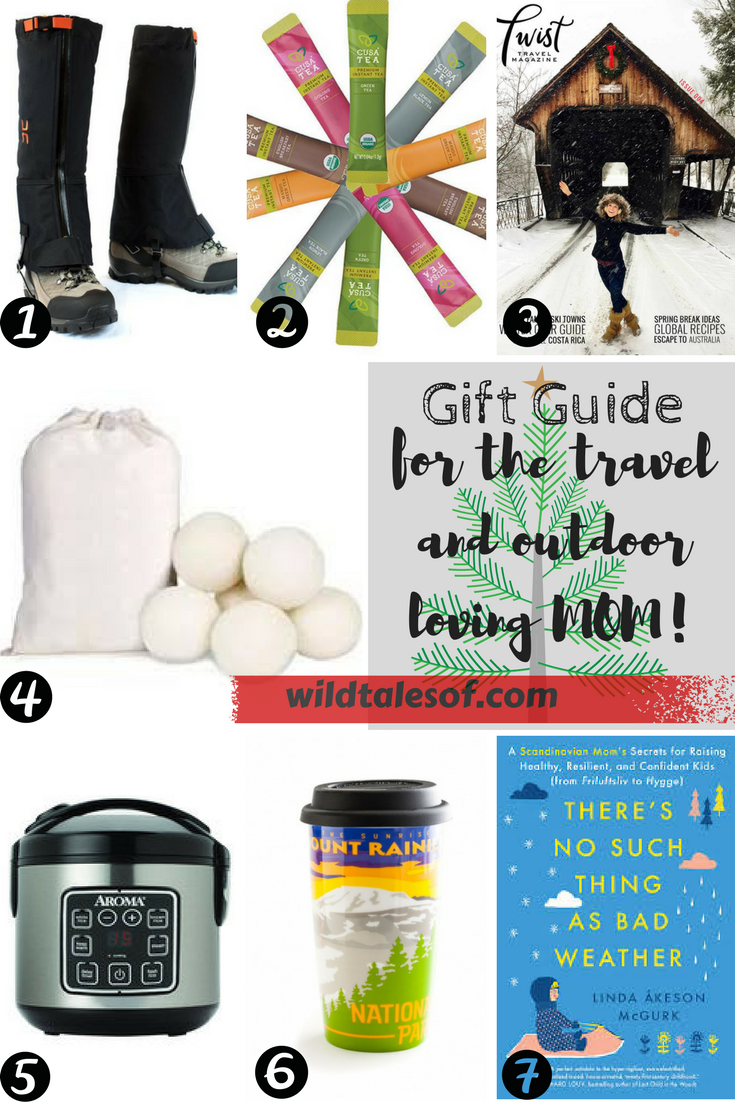 Gift Guide for the Travel and OutdoorLoving Mom 2017 Edition