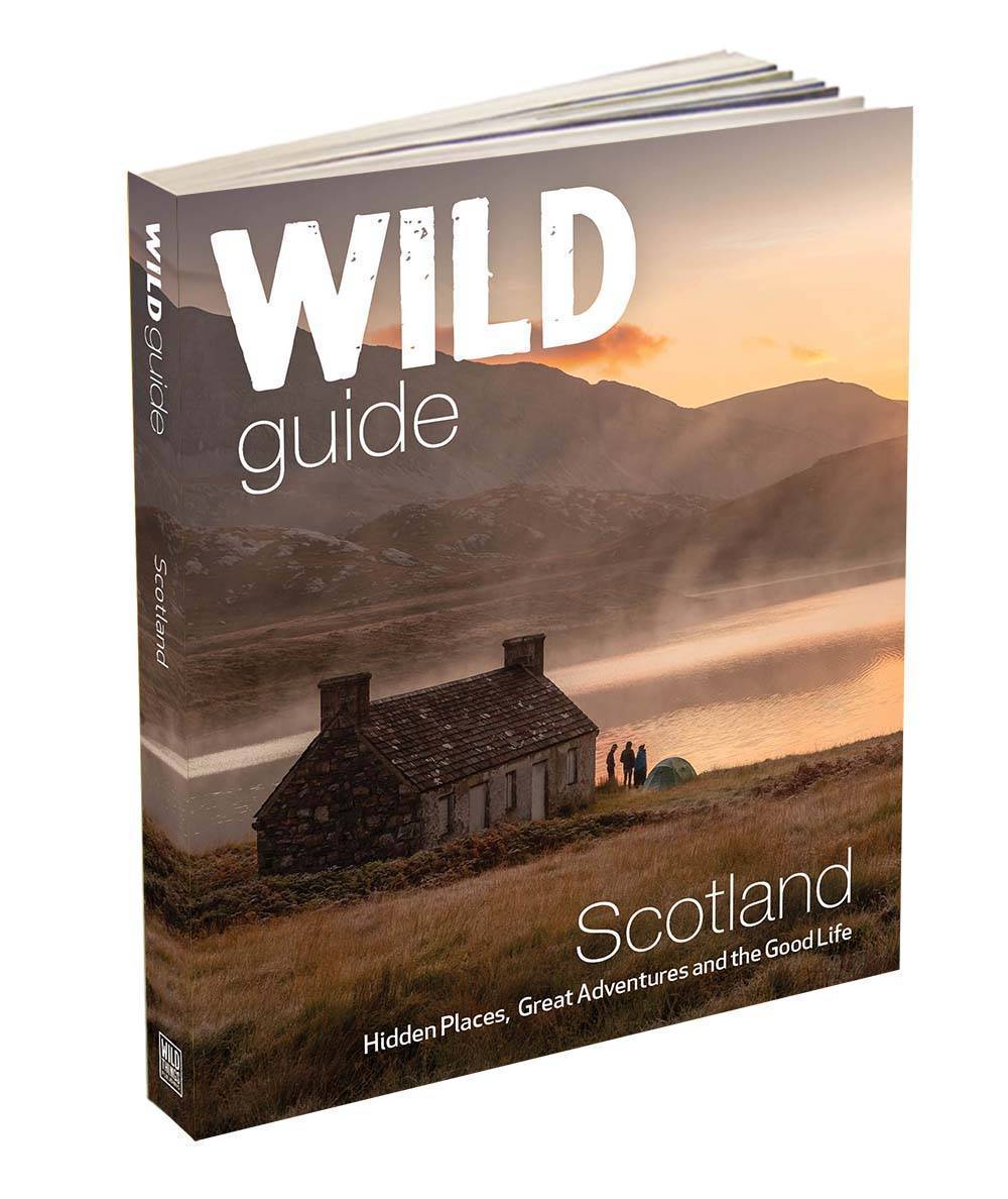 Wild Guide Scotland book (second edition) Wild Things Publishing