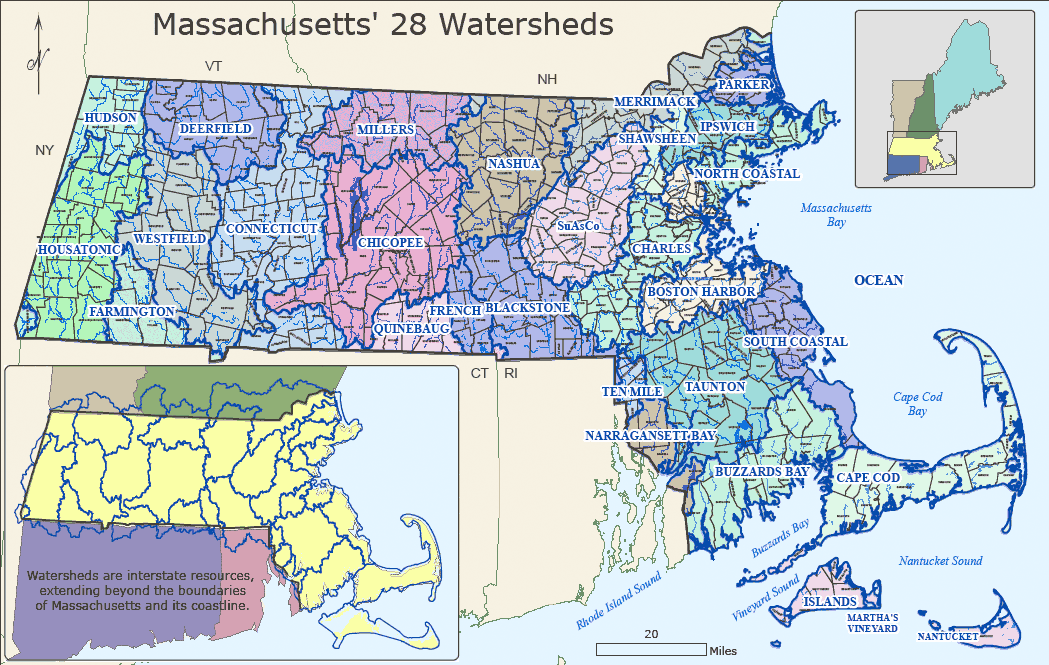 MA Water Quality Info Wild Trout Streams