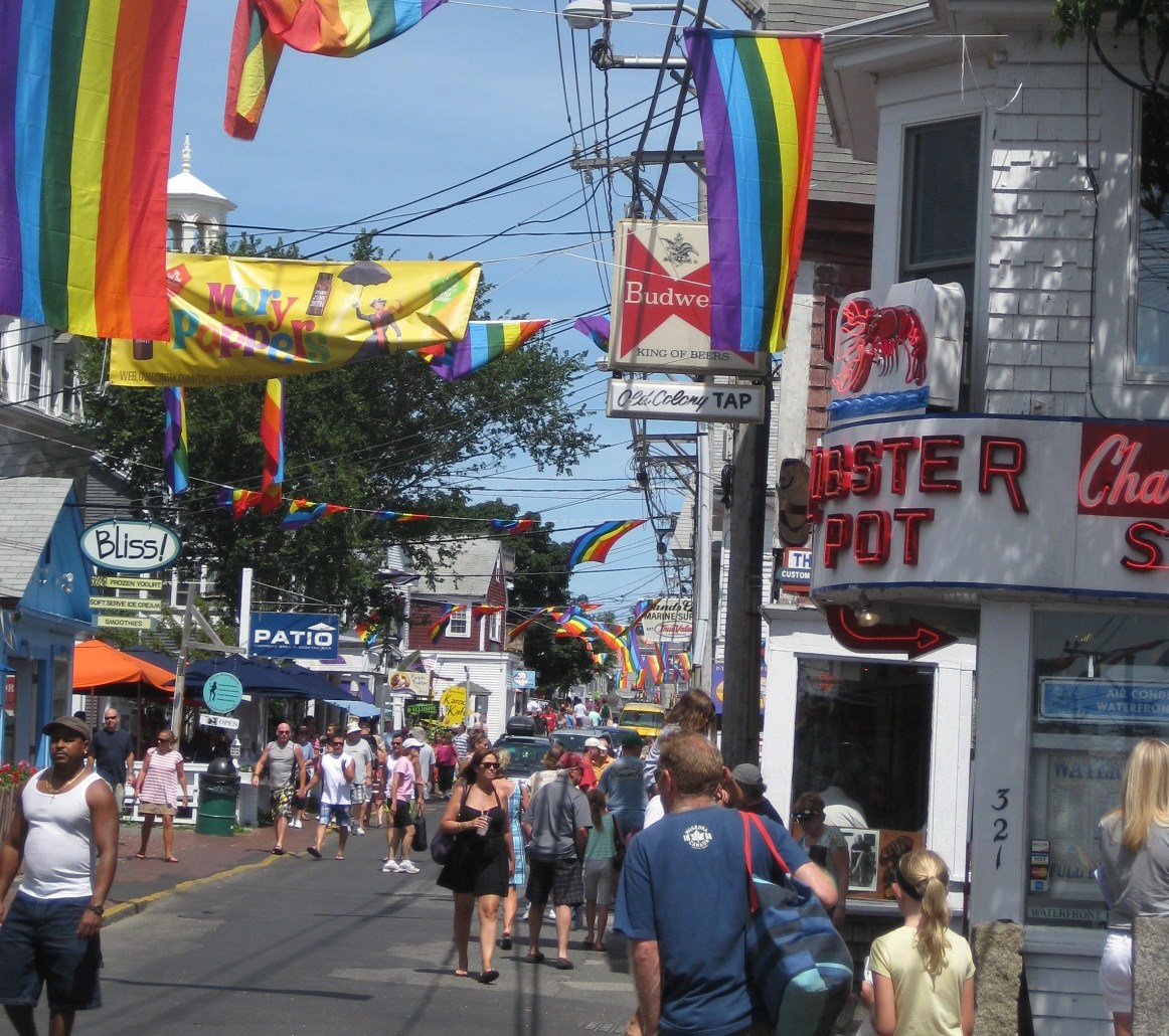 In Provincetown The Heart of Commercial Street Wildtrumpetvine